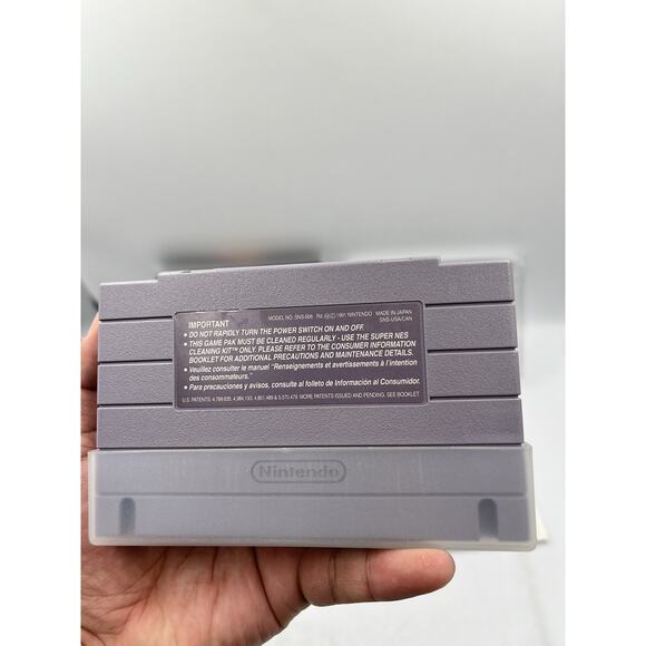 KA-BLOOEY Super Nintendo SNES Original Box with Protective Sleeve - Picture 5 of 16